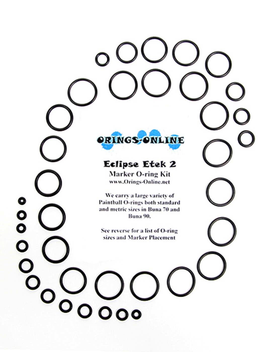 Planet Eclipse Ego Etek 2 Marker O-ring Kit